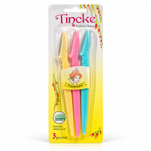 تیغ اصلاح ابرو TINCKE بسته 3 عددی