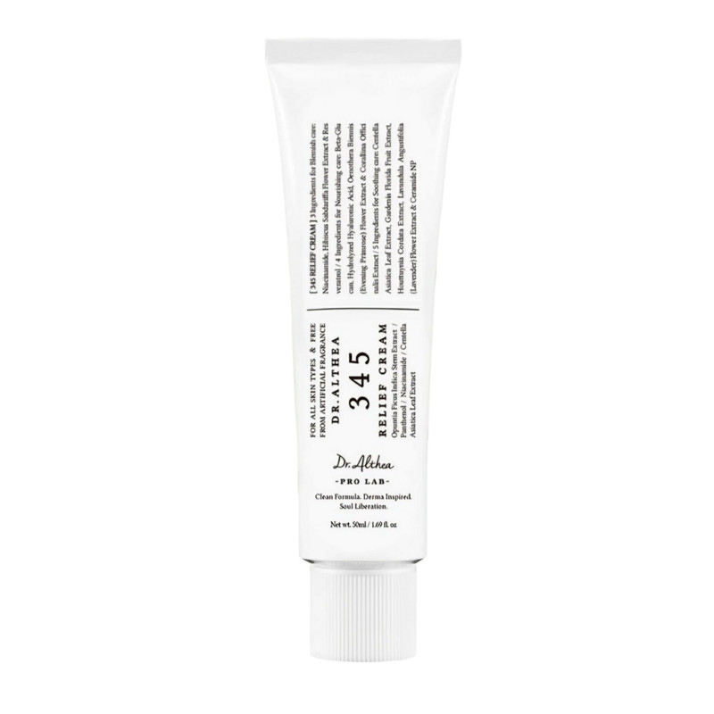 کرم مرطوب کننده دکتر آلتیا 345 Relief Cream حجم 50 میلی‌لیتر
