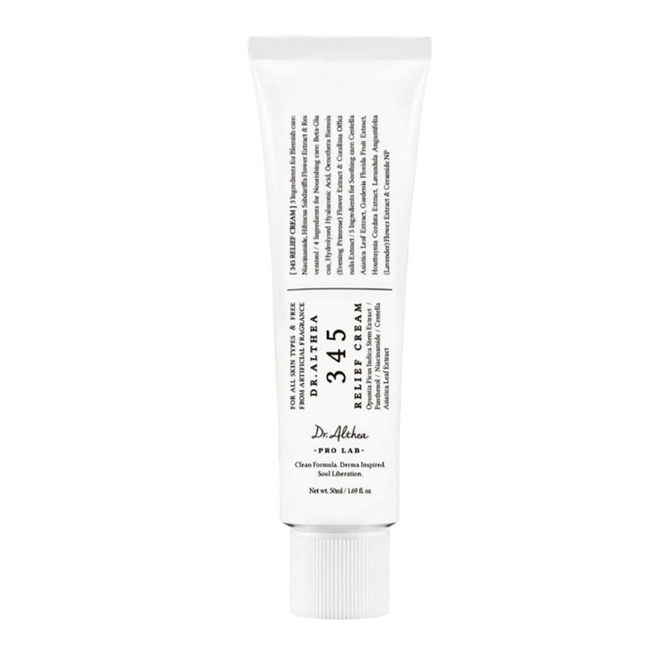 کرم مرطوب کننده دکتر آلتیا 345 Relief Cream حجم 50 میلیلیتر
