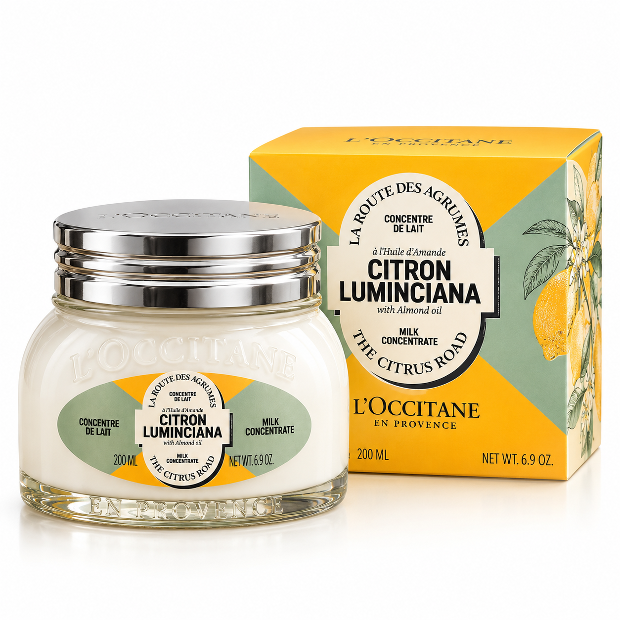 لوسیون بدن لوکس لوسیتان Citron Luminciana Milk Concentrate حجم 200 میلی‌لیتر